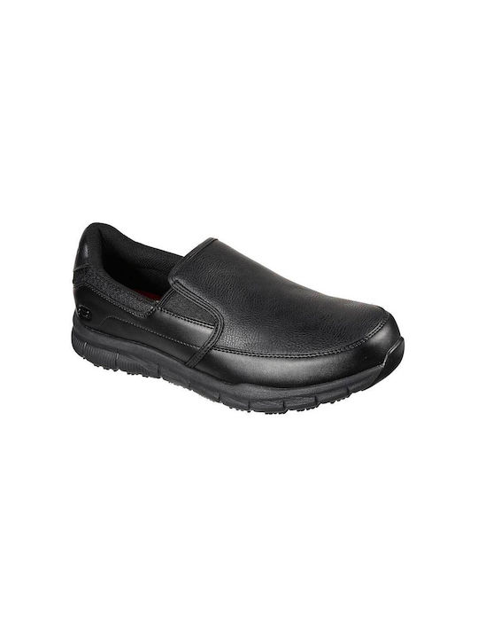 Skechers Nampa Groton Scăzut de Lucru Black