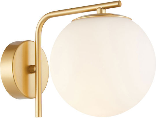 Viokef Modern Lamp Wall with Socket E14 Gold 150x15cm