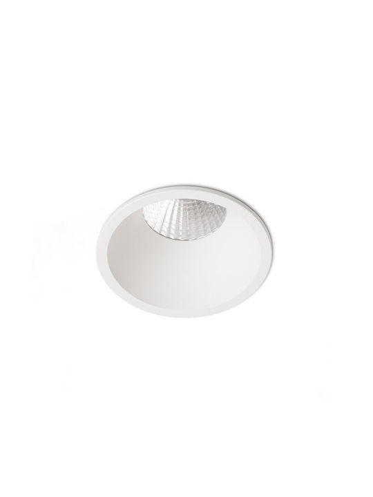 Rendl Light Studio Σποτ Οροφής Εξωτερικού Χώρου με Ενσωματωμένο LED σε Λευκό Χρώμα R13667