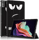 Tri-fold Βάση Στήριξης Flip Cover Μαύρη (Lenovo Tab P11 Gen 2)