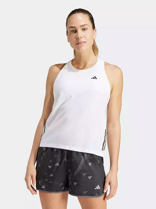 Adidas Otr B Bluza Sport de Damă Fără mâneci Albă