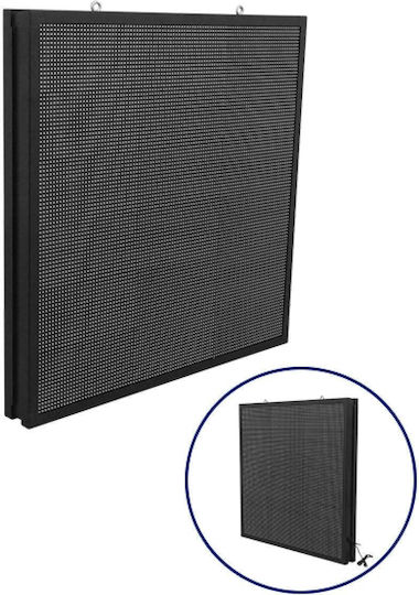 GloboStar LED скролиращ панел Двустранен Водоустойчив 104x104см Orange