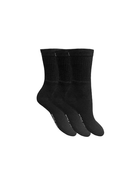 Walk Socks Black (black) 3Pack