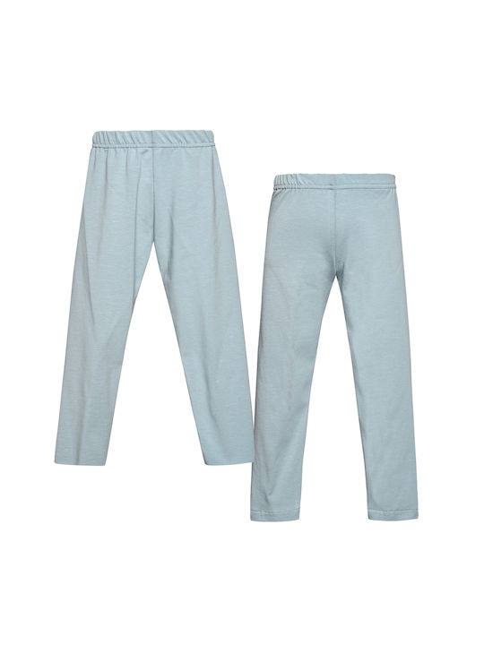 Two In A Castle Leggings pentru Copii Lung Dusty Pastel Light Blue (t5209)