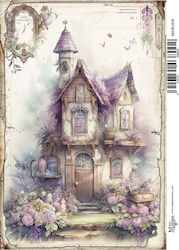 Maja's Memories Tissue paper Decoupage Purple