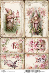 Maja's Memories Tissue paper Decoupage