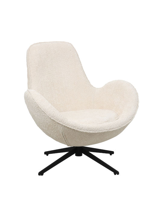 Brynn Sessel Drehbar Ecru 86x76x87cm