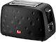 Eldom Toaster 2 Slots 900W Black