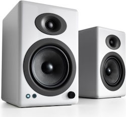 Audioengine A5+ BT Active Speakers 100W Pair White