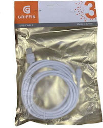 Griffin USB-A to Lightning Cable 3m (39007) Griffin USB-A to Lightning Cable 3m (39007)