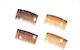 Ro-Ro Accessories Set Pieptene de Păr Portocaliu 2buc
