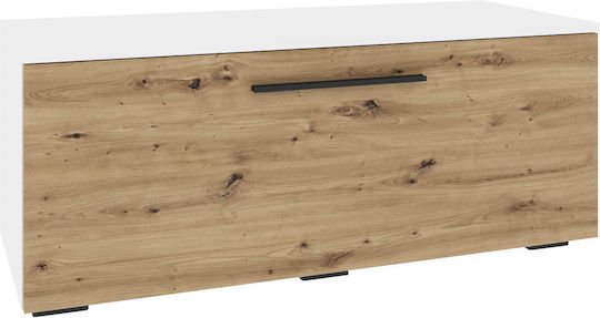 Мебели за съхранение Kos дървен Alb/stejar Artisan 95x40x39см