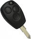 Dacia Car Key Shell with Blade with 3 Buttons Blade Ne72 for Dacia