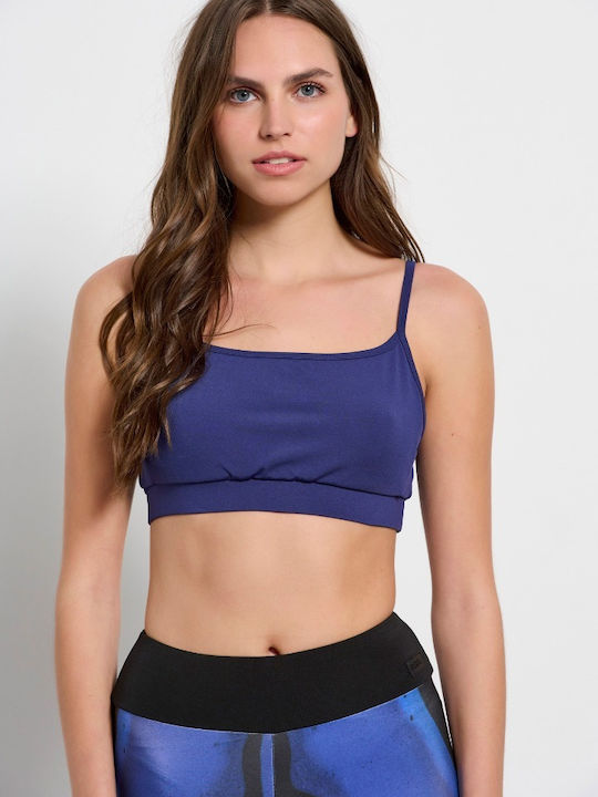 BodyTalk Women's Bra without Padding Blue