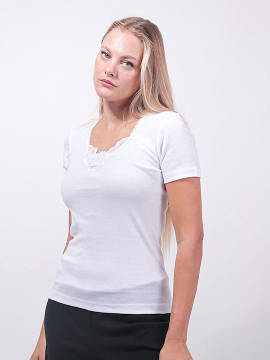 Women's Short Sleeve T-Shirt White