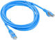 Lanberg Cat.6 Gigabit Network Cable Ethernet 0.5m Blue