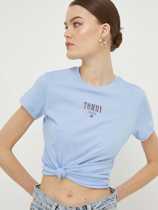 Tommy Hilfiger Γυναικείο T-shirt Σιελ