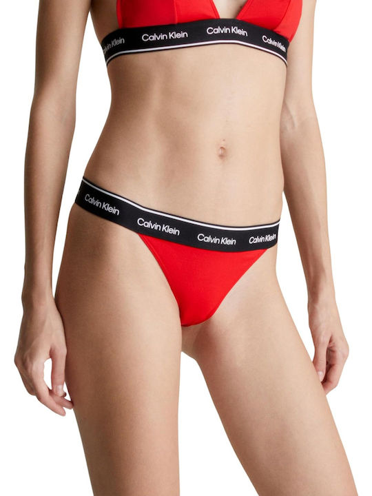 Calvin Klein Bikini Brazil Red