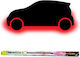 Autoline Exterieur Dekorative Autoleuchten Kit Undercar 36″ Led Rotes Licht