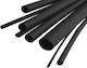 CYG Heat-Shrink Tubing with Shrinkage Ratio 2:1 Black 25pcs 03.020.0142