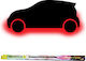 Autoline Exterior Decorative Car Lighting System Red Color