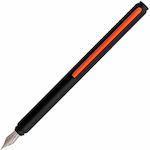 Pininfarina Segno Fountain Pen Medium Orange of Aluminum with Orange Inkjet