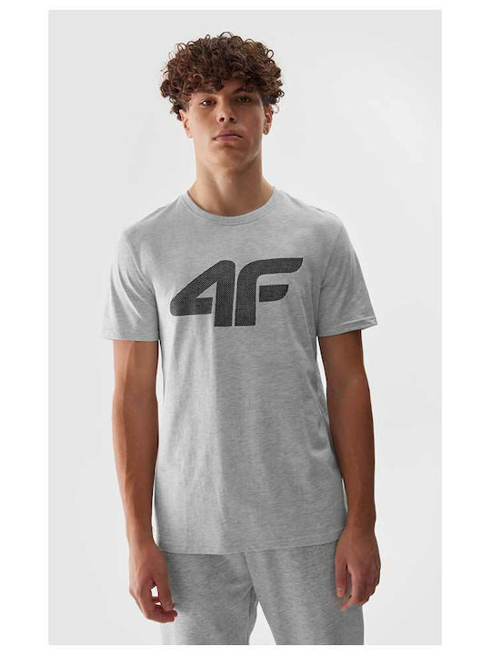 4F T-shirt Γκρι