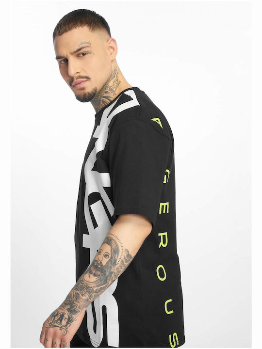 T-shirt Black/green DGTS3022-01228