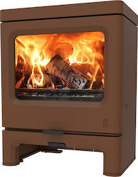 Charnwood Skye 7 - Low stand Metallisch Holzofe...