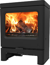 Charnwood Skye 7 - Low Stand Metallisch Holzofe...