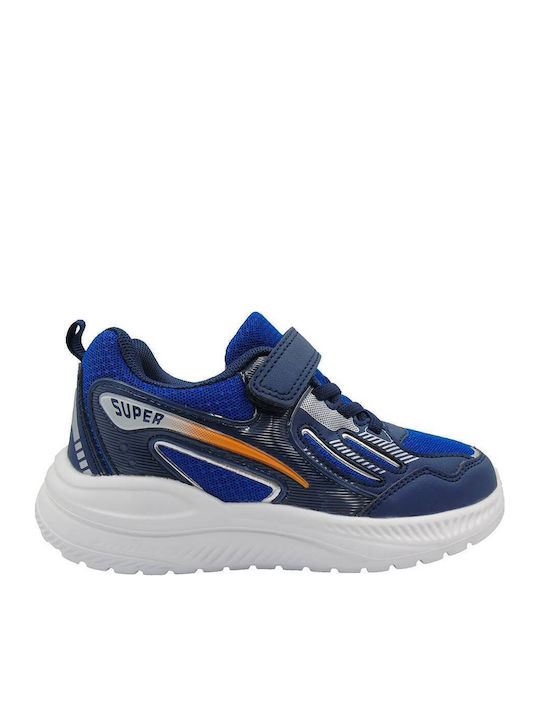 Παιδικά Sneakers με Σκρατς Μπλε