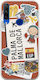 Ticket To Palma De Mallorca Huawei Back Cover Silicone Multicolour (Honor 20 Lite)