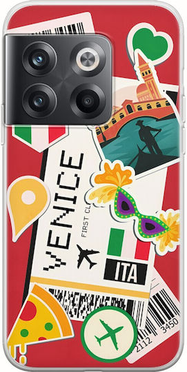 Ticket Задна корица Силикон Многоцветен (OnePlus 10T)