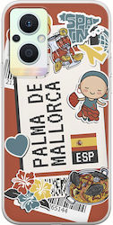 Ticket To Palma De Mallorca Πολύχρωμη (Oppo Reno7 Lite)