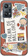 Ticket To Palma De Mallorca Back Cover Silicone Multicolour (Realme GT 2 5G)
