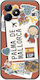 Ticket To Palma De Mallorca Back Cover Σιλικόνης Πολύχρωμο (Realme C53)