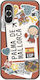 Ticket To Palma De Mallorca Back Cover Silicone Multicolour (Huawei Nova 10 Pro)