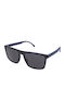 Carrera Men's Sunglasses with Navy Blue Plastic Frame and Blue Lens 8064/S FLL/IR