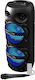 Party Pluton Bluetooth-Lautsprecher Schwarz