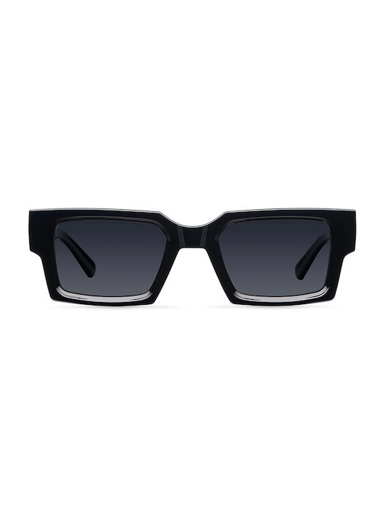 Meller Sunglasses with Black Plastic Frame and Black Polarized Lens TI-TUTCAR