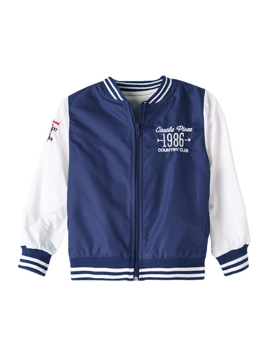 Hashtag Παιδική Ζακέτα Μπλε Navy