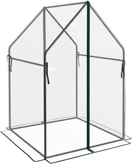 Outsunny Garden Θερμοκήπιο 0.9x0.9x1.45m