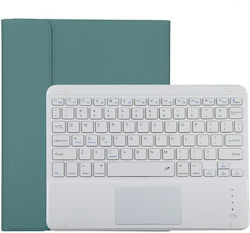 Flip Cover Piele cu Tastatură Engleză SUA Alb iPad de 10,2 inchi, iPad Air (2019) IPRO5603DG