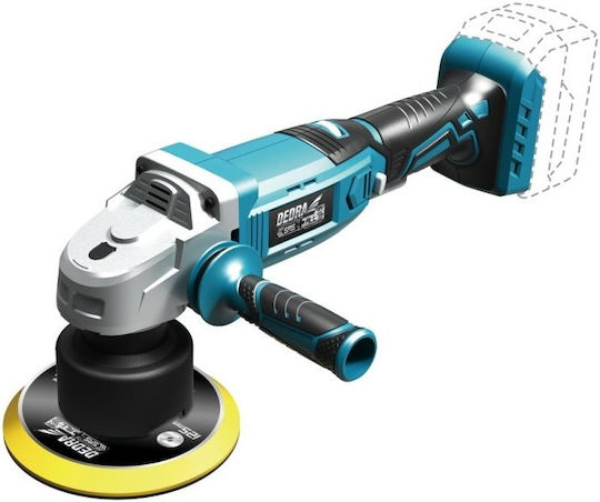 Dedra Dual Action Αλοιφαδόρος 12V Solo με Ταχύτητα 3000-6000rpm & Ρύθμιση Στροφών