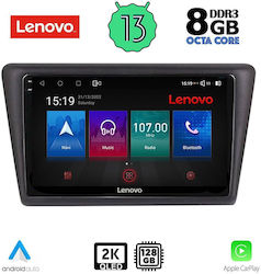 Lenovo Ηχοσύστημα Αυτοκινήτου για Skoda Rapid 2014> (Bluetooth/USB/WiFi/GPS) με Οθόνη Αφής 9"