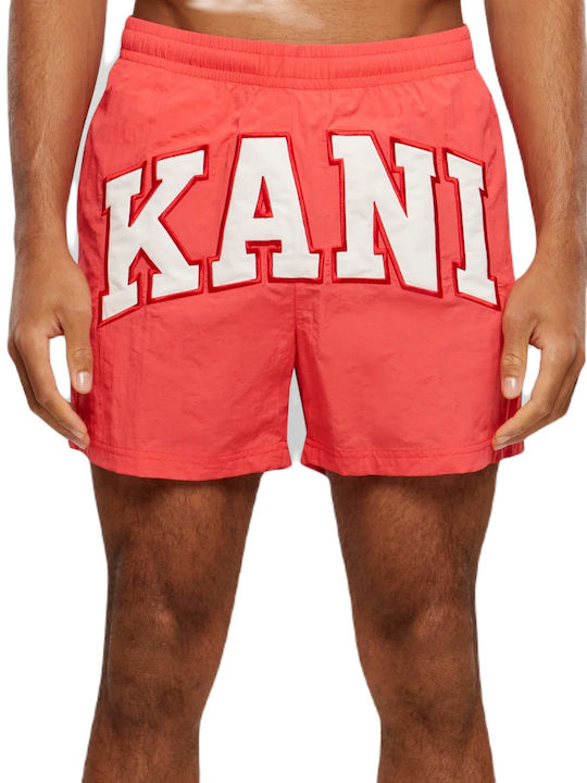 Karl Kani Αθλητική Ανδρική Βερμούδα Κόκκινη