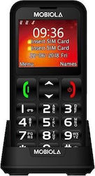 Mobiola Mobiola MB700 Dual SIM (32MB/32MB) Handy mit Großen Tasten Schwarz