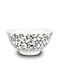 Nava Serving Bowl Round made of Porcelain with Diameter 15.5cm