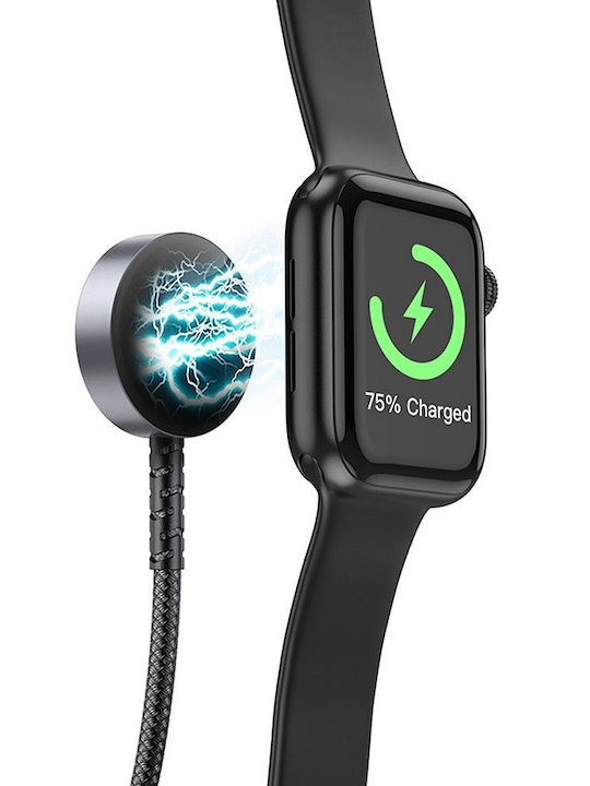 Hoco CW54 Wearable Charger Apple Watch, iPhone Blackς