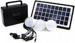 Autonomous Solar Lighting System with Light System , Charger & Flash Light GD-8006A